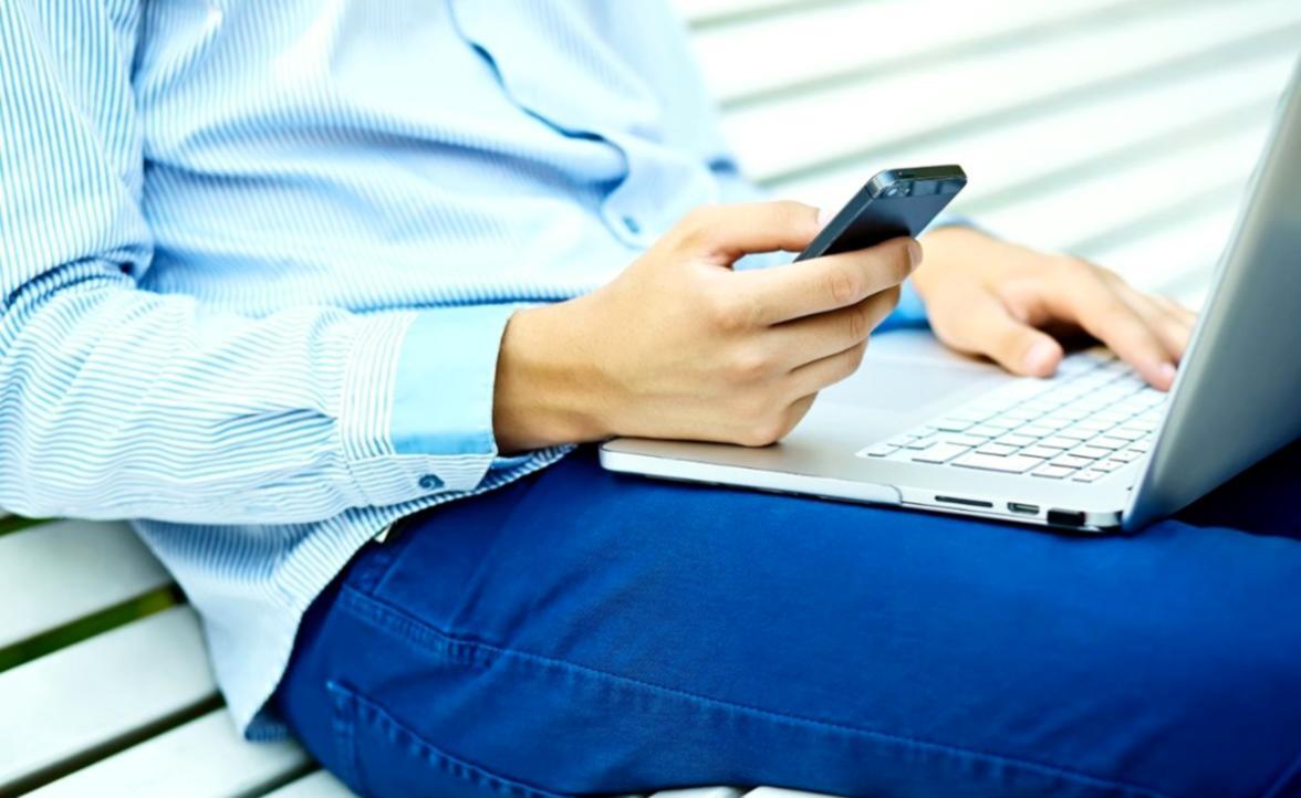 Remote learning setup showing global accessibility of platform